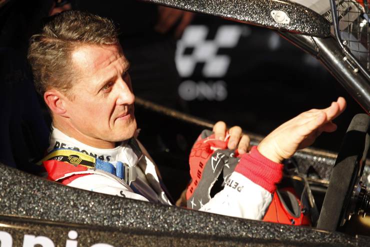 michael schumacher dopo incidente