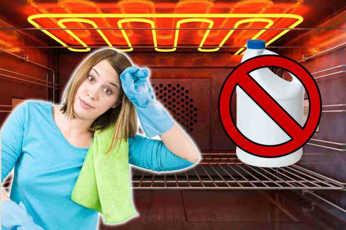 Perchè evitare la candeggina nella pulizia del forno