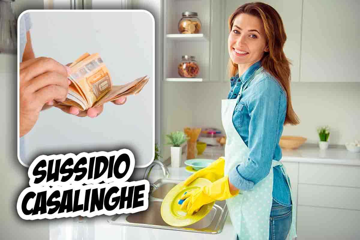 sussidio economico per casalinga