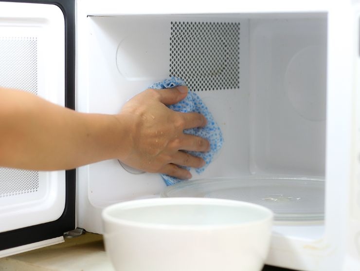 ingredienti pulire microonde