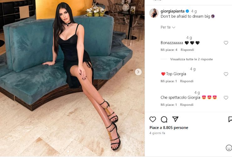 giorgia pianta dettaglio hot